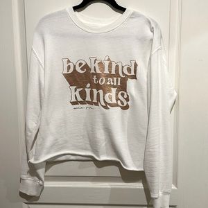 Spiritual Gangster Cropped Long Sleeve - Size Medium